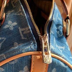 Denim purse excellent used condition